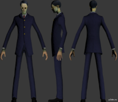 Thin Man 3D Model