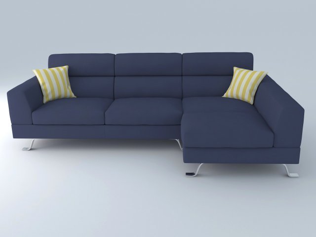 Corner Sofa 3D Model