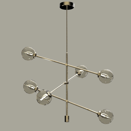 Cyrus Antique Chandelier 3D Model