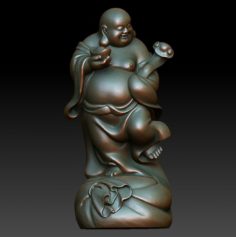 HD Scan Buddha 23B Statue – Ready Print 3D Model