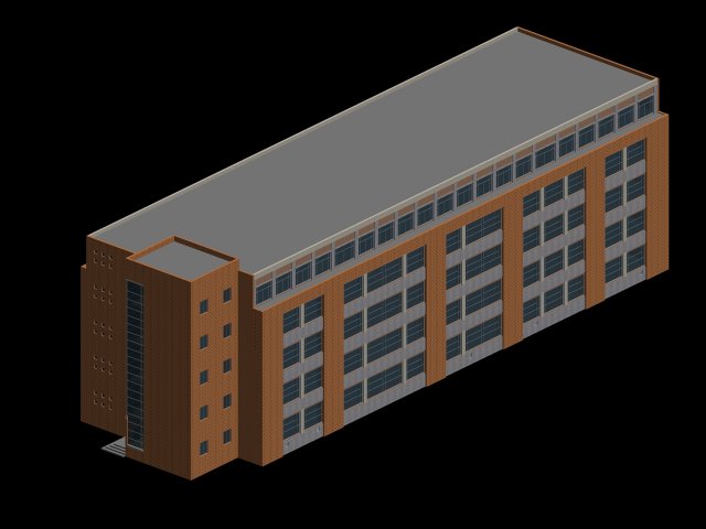 School building 146 3D Model