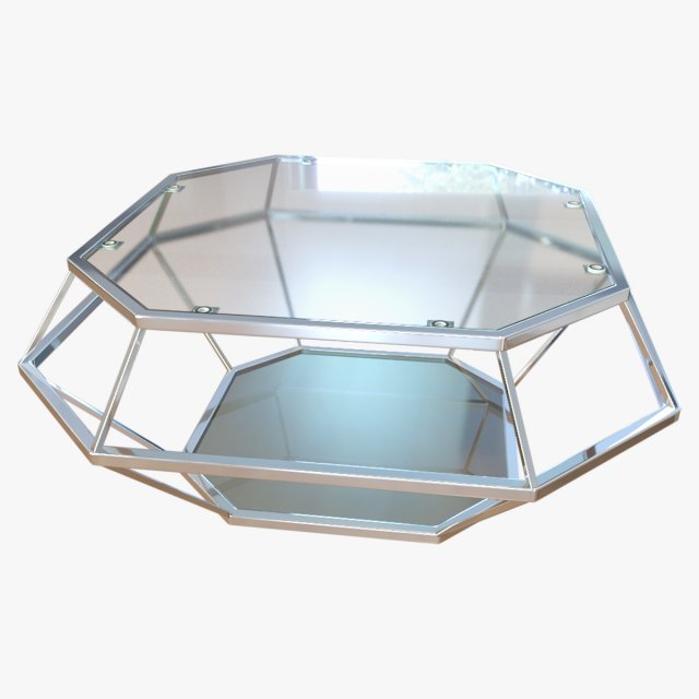 Coffee Table Diamanto Lareto 3D Model
