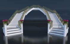 Classic Stairs 3D Model