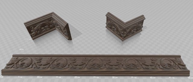 Baguette decorative 3D Model