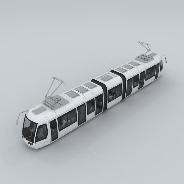 Transport – trams 3D Model