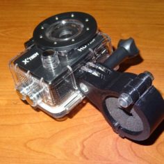 bike support go pro diameter 32 mm 3D Print Model