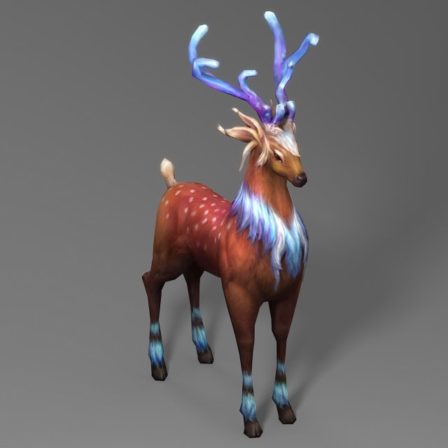 Christmas elk 3D Model