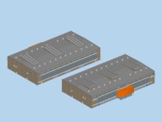 Factory building 043 3D Model