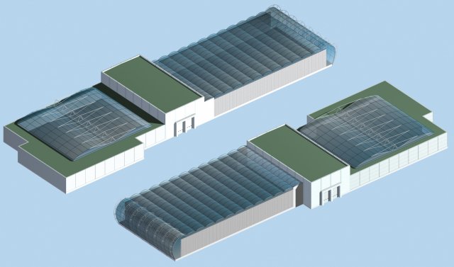 Factory building 044 3D Model