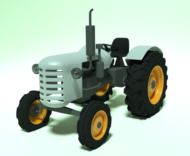 TRACTOR 3D Model