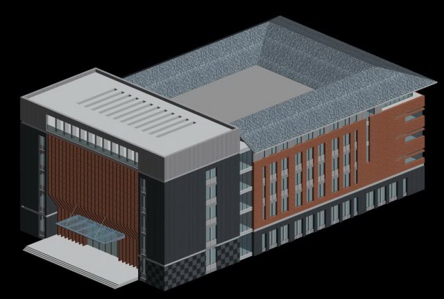 School building 022 3D Model