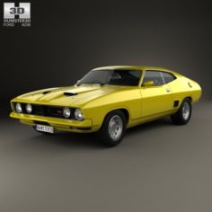 Ford Falcon GT Coupe 1973 3D Model