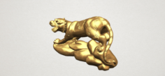 Chinese Horoscope of Tiger 3D Model