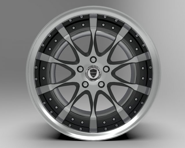 Work Schwert SC2 Wheel 3D Model