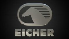 Eicher logo 3D Model