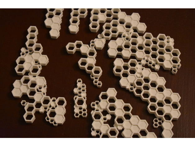Honeycombs 3D Print Model