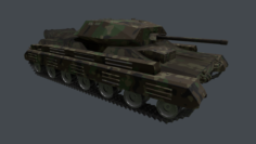 Tank Crusader III version 2 3D Model