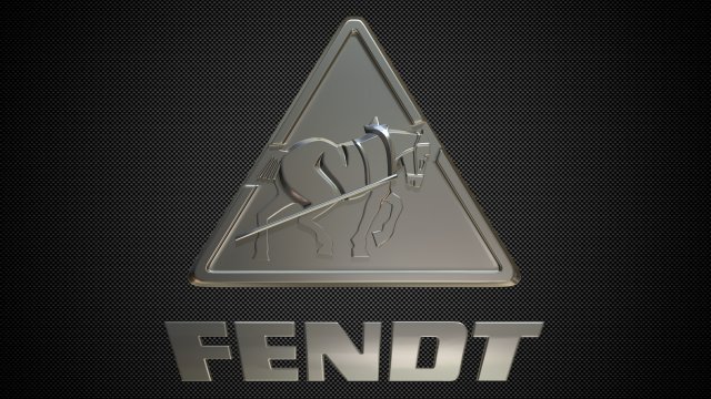 Fendt logo 3D Model