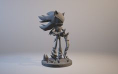 Mephiles the Dark Sonic X 3D Model