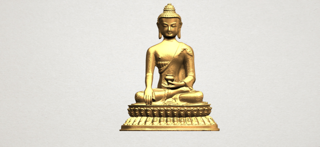 Thai Buddha 03 3D Model