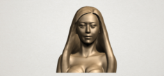 Beautiful Girl – Half Body 3D Model