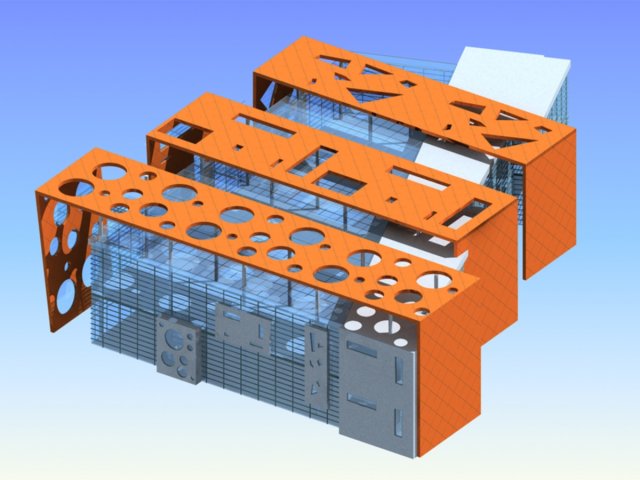 School building 051 3D Model