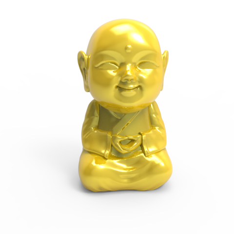 Baby Buddha, little Buddha 3D Print Model