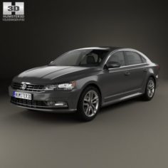 Volkswagen e-Golf 2015 3D Model