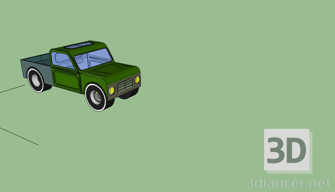 3D-Model 
typewriter