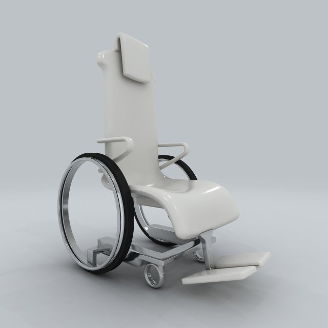 Transport – Wheelchair 3D Model