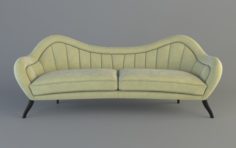 Sofa Hermes 3D Model