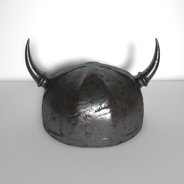 Viking Helmet 3D Model