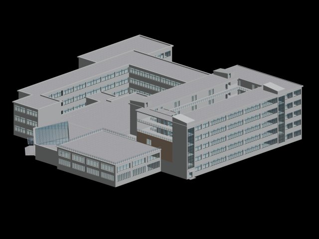 School building 147 3D Model