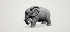 Elephant 03 3D Model