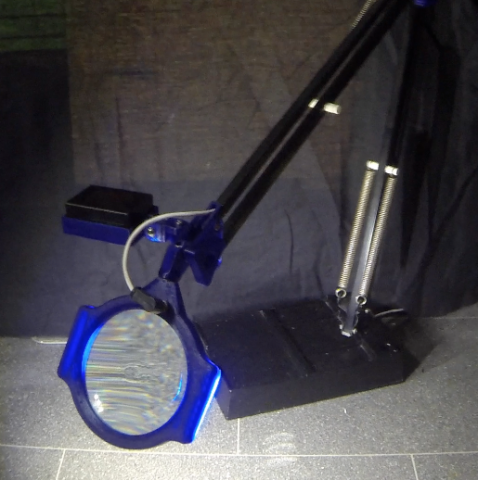 Desk Lamp Magnify glass 3D Model