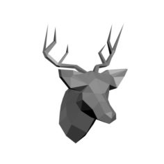 Low-poly deer model 3D Model
