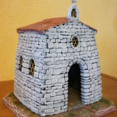 Chapel for Provencal Creche 3D Print Model