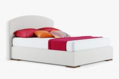 Bed Domingo Milano Bedding 3D Model