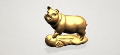 Chinese Horoscope of Pig 3D Model
