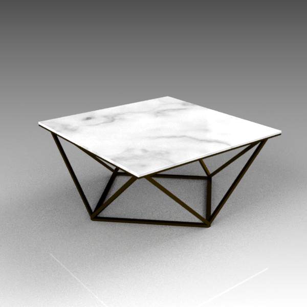 Davis coffee table 3D Model