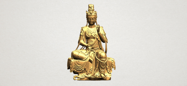 Avalokitesvara Buddha 02 3D Model