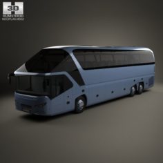 Neoplan Starliner SHD L Bus 2006 3D Model
