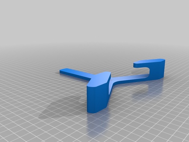 Tablet Wall Holder 3D Print Model
