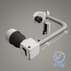 SciFi camera mount A 3D Model