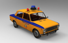 Police 3D Model