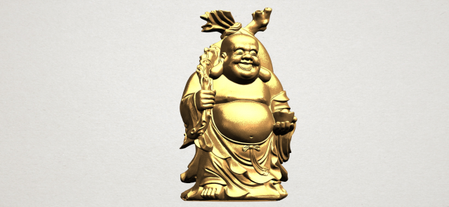 Metteyya Buddha 05 3D Model