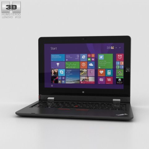 Lenovo ThinkPad Helix 2nd Gen 3D Model