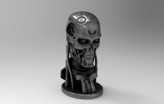 Terminator T800V1 3D Model