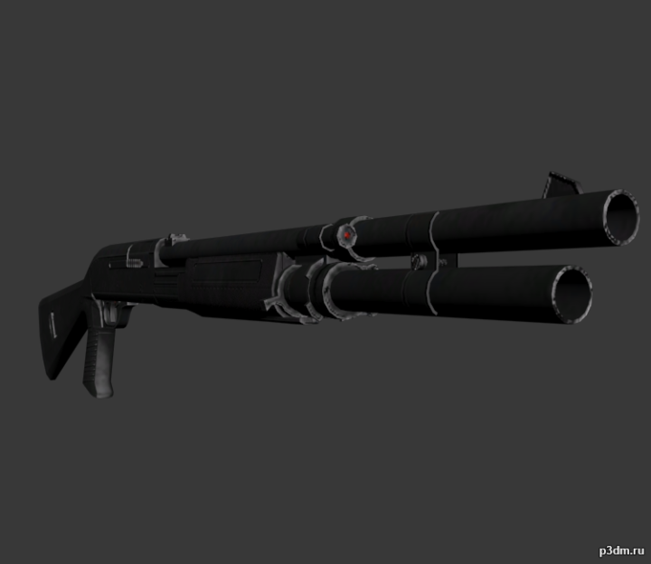 M3 (Shotgun) 3D Model