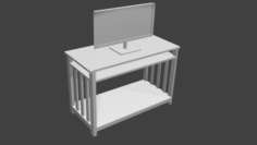 TV table 3D Model